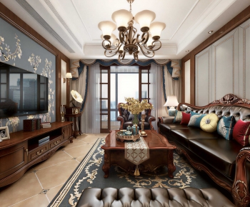 European Style A Living Room-ID:681008102