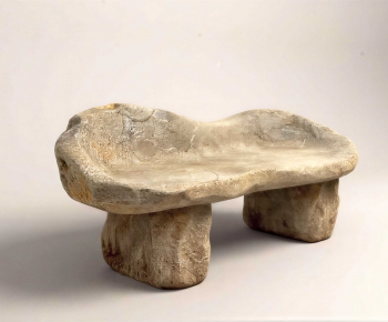 Wabi-sabi Style Stool-ID:574870157
