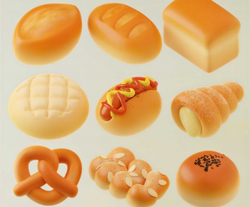 Modern Bread Cake-ID:567054997
