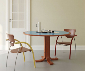 Modern Dining Table And Chairs-ID:676327942