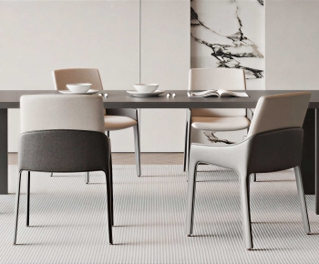 Modern Dining Table And Chairs-ID:958367116