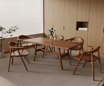 Modern Dining Table And Chairs-ID:591259003