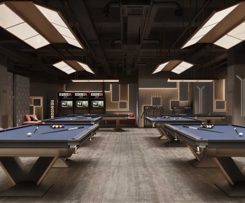 Modern Billiard Room-ID:591842891