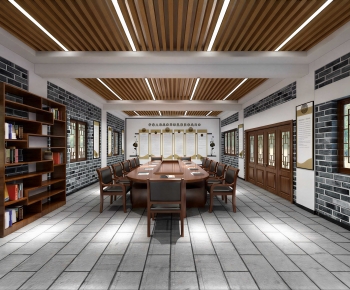 Chinese Style Meeting Room-ID:805230173