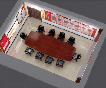 Chinese Style Meeting Room-ID:197915083