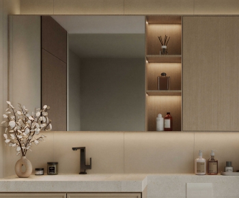 Modern Bathroom Cabinet-ID:611603987