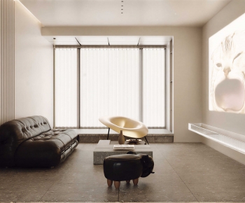 Modern A Living Room-ID:839878084