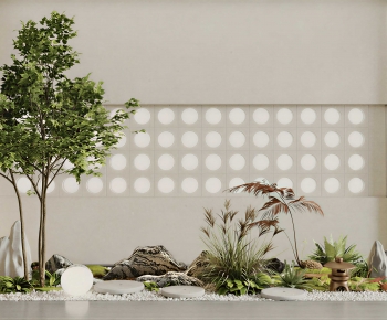 Modern Plant Landscaping-ID:688420068