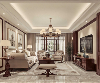 American Style A Living Room-ID:854011064