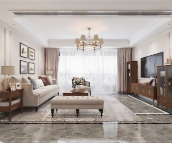 American Style A Living Room-ID:416462902