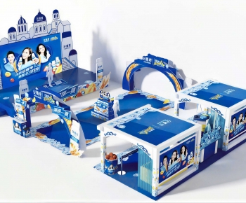 Modern Exhibition Hall-ID:843502045
