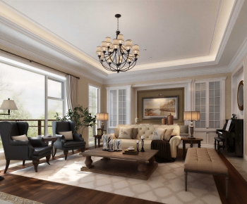 American Style A Living Room-ID:276127101