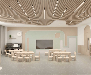 Modern Kindergarten Classrooms-ID:586622955