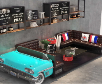 Industrial Style Sofa Combination-ID:156793123