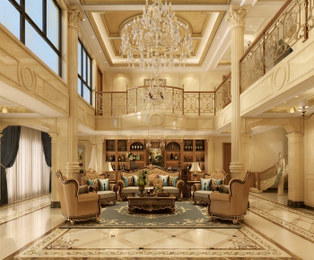 European Style A Living Room-ID:969592094