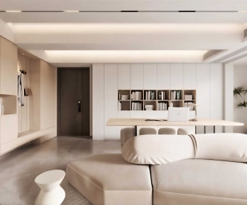 Modern A Living Room-ID:996455914