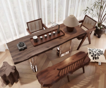 Modern Tea Tables And Chairs-ID:914228923