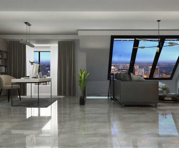 Modern A Living Room-ID:946109065