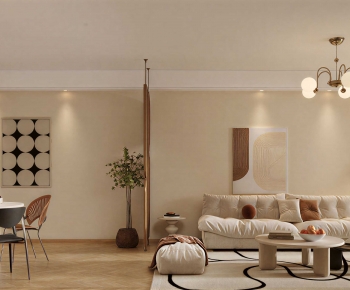 Modern A Living Room-ID:611785892
