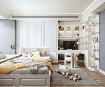 Simple European Style Children's Room-ID:295965911