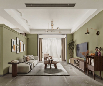 Nordic Style A Living Room-ID:317476994