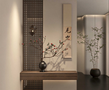 New Chinese Style Hallway-ID:776670938