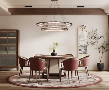 New Chinese Style Dining Room-ID:209085947