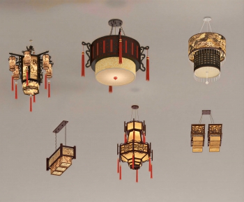 New Chinese Style Droplight-ID:962183002