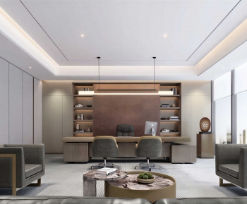 Modern Manager's Office-ID:880179418