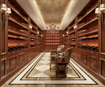 European Style Wine Cellar/Wine Tasting Room-ID:987740995