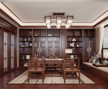 Chinese Style Study Space-ID:428875929