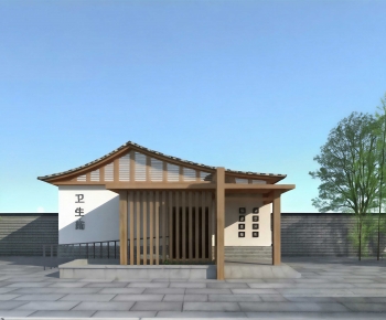 New Chinese Style Public Building-ID:338659058