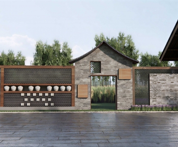 Chinese Style Facade Element-ID:941766022