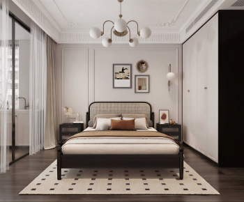 French Style Bedroom-ID:687661259