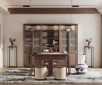 New Chinese Style Study Space-ID:885571966