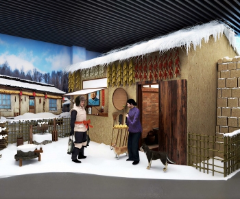 Modern Exhibition Hall-ID:891902924