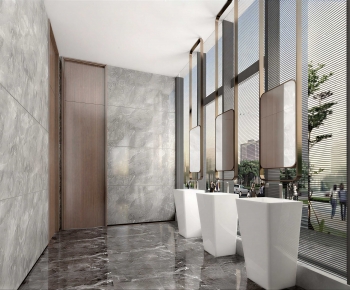 Modern Public Toilet-ID:833312991
