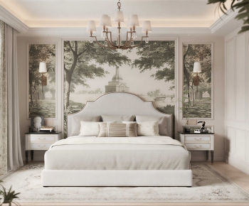 French Style Bedroom-ID:843551232