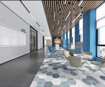 Modern Office Rest Area-ID:666235928