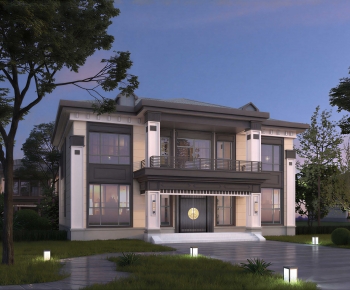 New Chinese Style Detached Villa-ID:791023978
