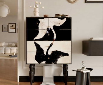 French Style Decorative Cabinet-ID:314224961