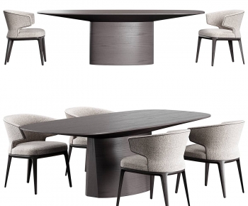 Modern Dining Table And Chairs-ID:860624073