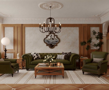 American Style A Living Room-ID:136324888