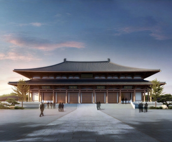 Chinese Style Ancient Architectural Buildings-ID:106570793