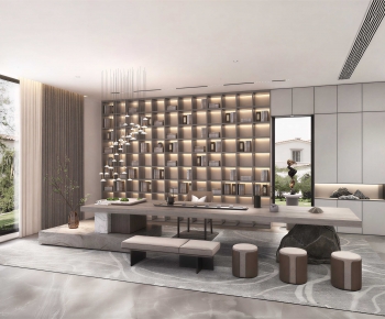 New Chinese Style Tea House-ID:208595999