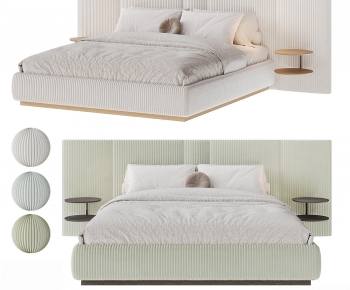 Modern Double Bed-ID:522114992
