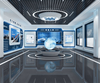 Modern Office Products Exhibition Hall-ID:556272037