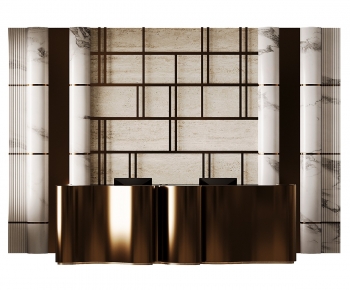Modern Reception Desk-ID:133789061