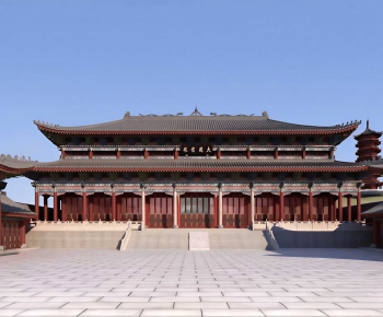 Chinese Style Ancient Architectural Buildings-ID:807147032