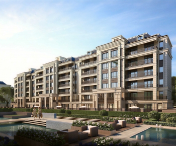 Simple European Style Residential Building-ID:119179012